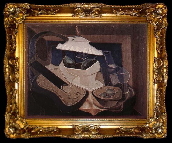 framed  Juan Gris Lamp, ta009-2